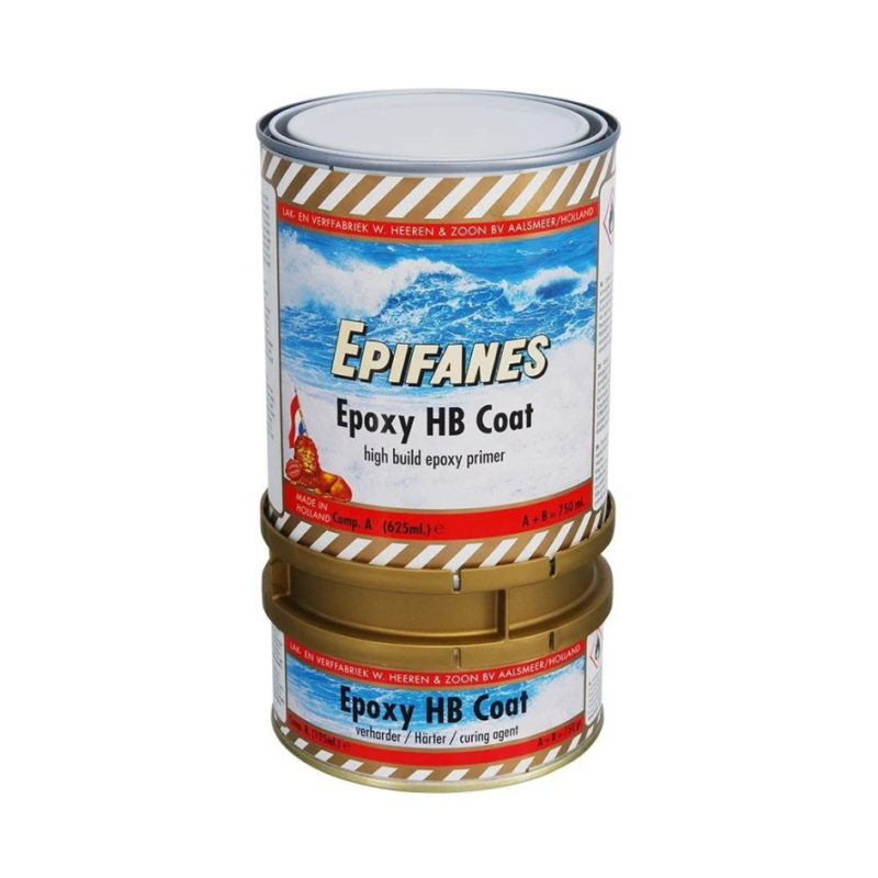 Epifanes Epoxy HB Coat Primer can for boat hulls